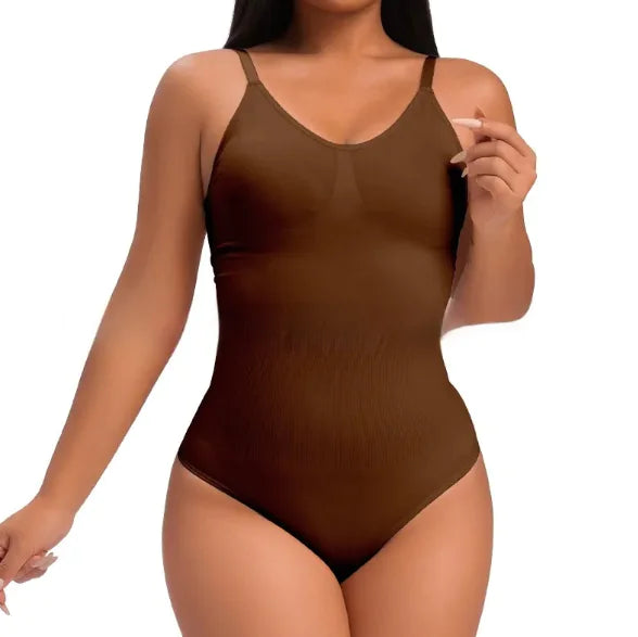 Women's T-back Seamless Shapewear Jumpsuit Underwear