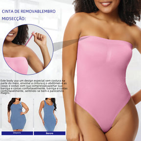 Custom Women's Shapewear Bodysuit with Detachable Straps
