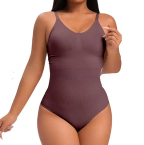 Women's T-back Seamless Shapewear Jumpsuit Underwear