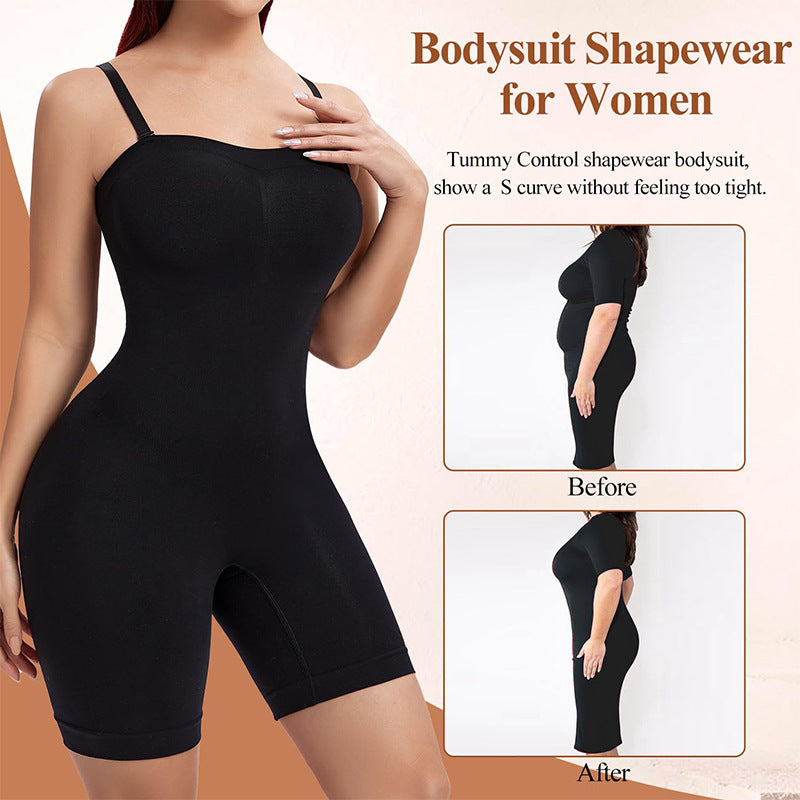 Strapless Seamless Bodysuit Shapewear (One Piece)