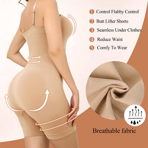 Strapless Seamless Bodysuit Shapewear (One Piece)