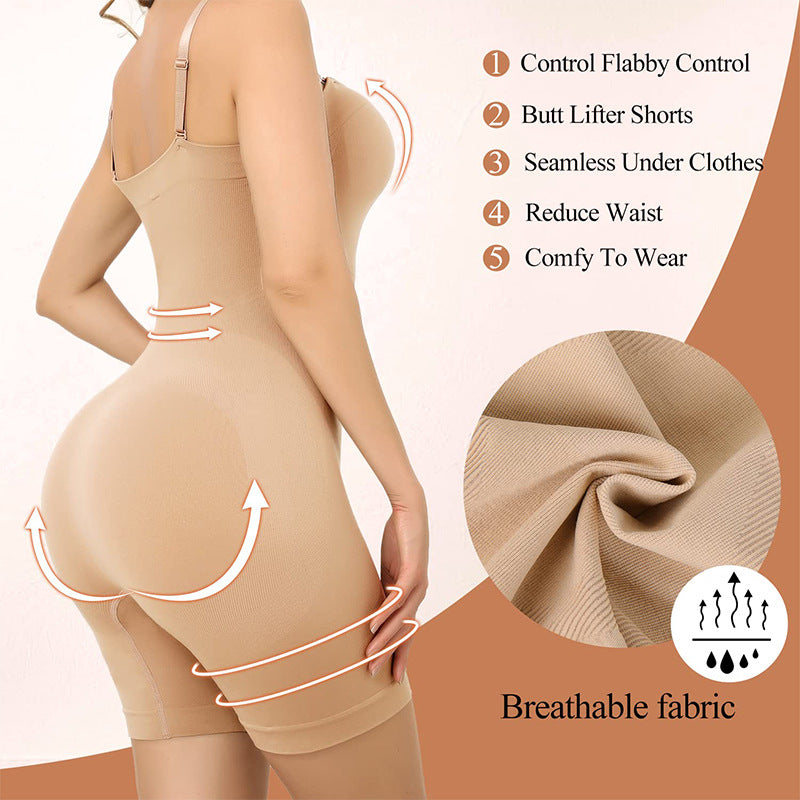 Strapless Seamless Bodysuit Shapewear (One Piece)