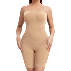 Strapless Seamless Bodysuit Shapewear (One Piece)