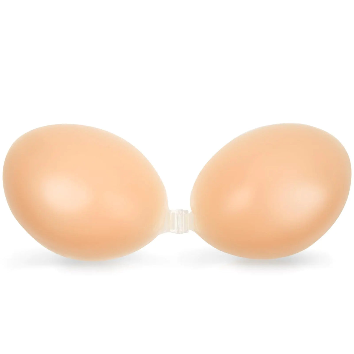 AURUZA Sticky Adhesive Bra Strapless Invisible Push up Bra Reusable Silicone Bra Strapless Backless Bra for Women Nude