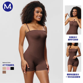 Custom Women's Shapewear Bodysuit with Detachable Straps