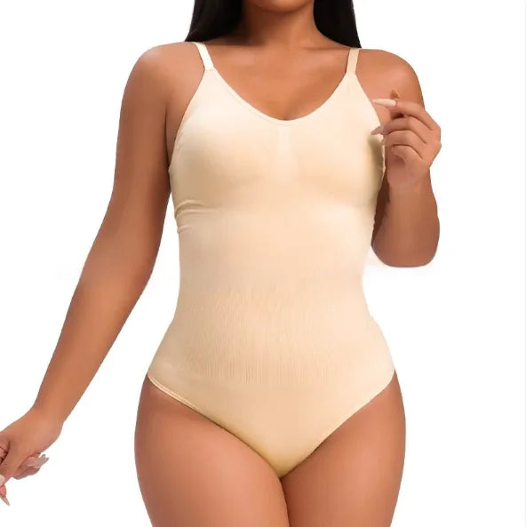 Women's T-back Seamless Shapewear Jumpsuit Underwear