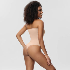 Custom Women's Shapewear Bodysuit with Detachable Straps